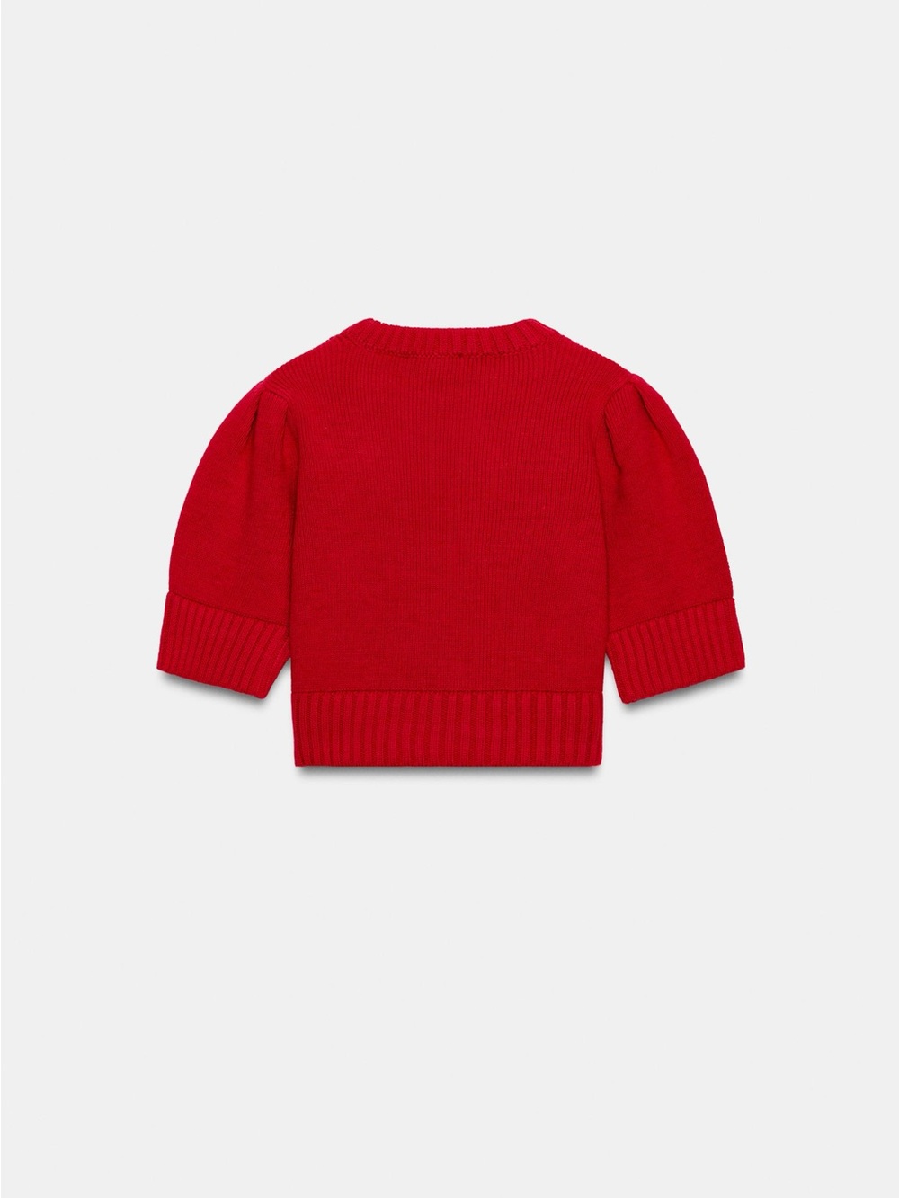 ZARA BNWT KNIT JUMPER. RED 3991/001/600 - Picture 7 of 9